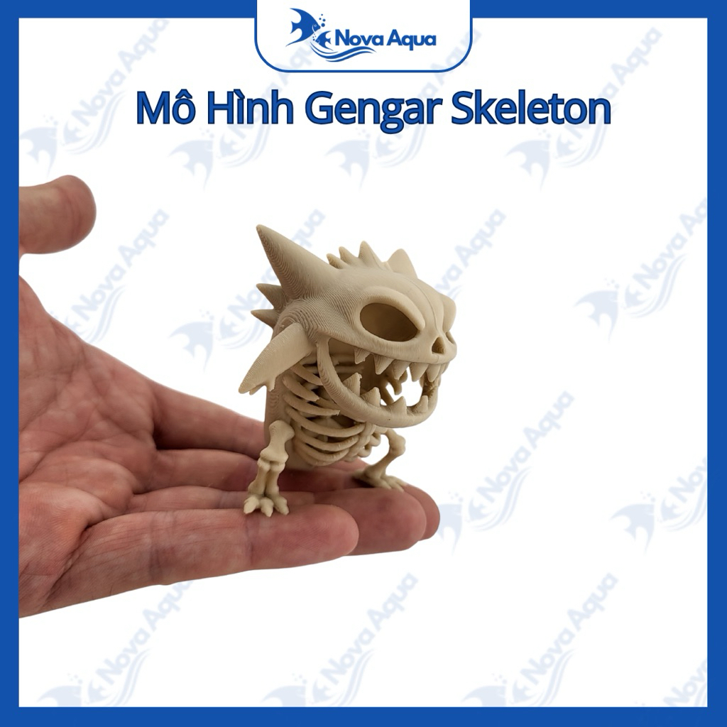 Mô Hình Gengar Skeleton, Mô Hình Đồ Chơi Trang Trí| Nova Aqua