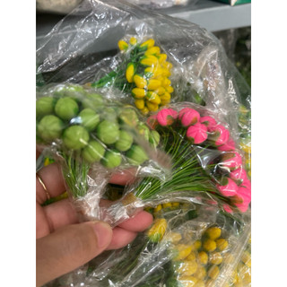 Nụ đào đất sét se chân( 1 bó 50 cái)