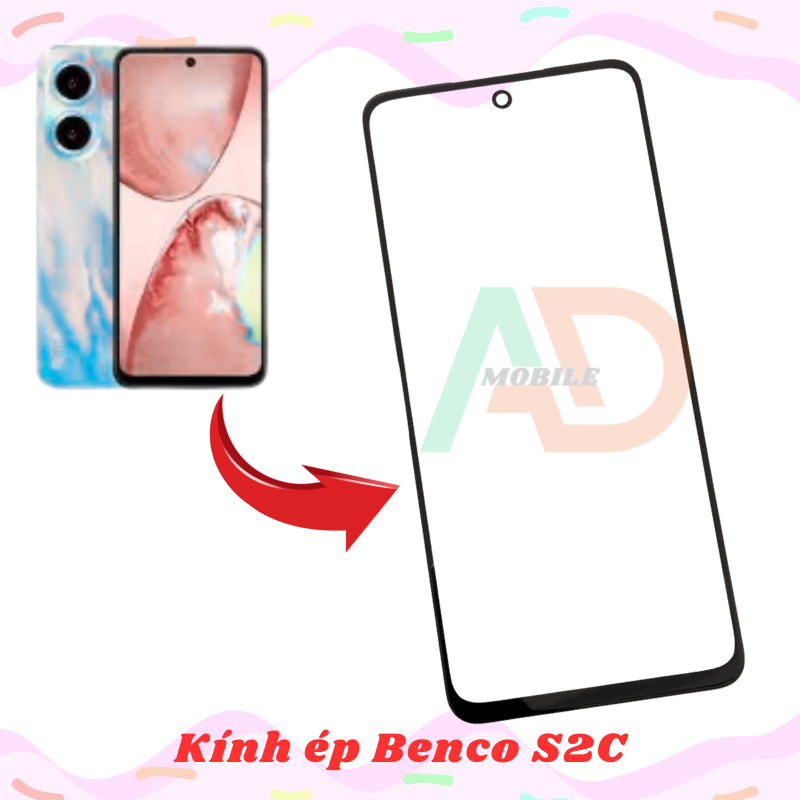 AD mặt kính Benco S2C, kính dùng ép cho Benco S2C