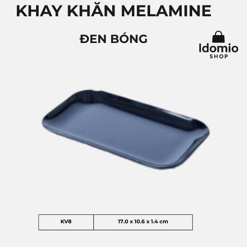 Khay Nhựa Melamine Chữ Nhật Melamine (KV8)