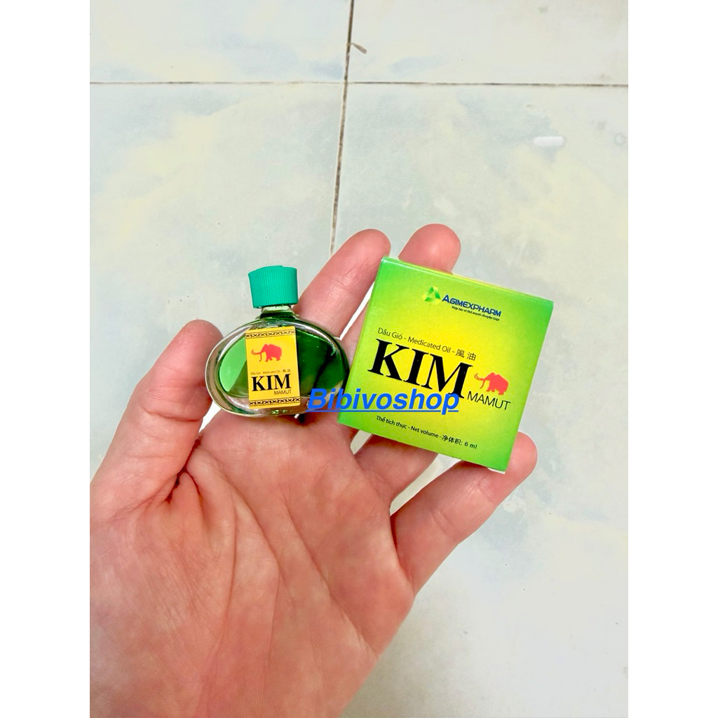 [1 chai] Dầu gió Kim Mamut con voi 6ml