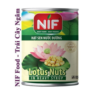 MỘT LON Hạt Sen Nước Đường NIF lon 565g