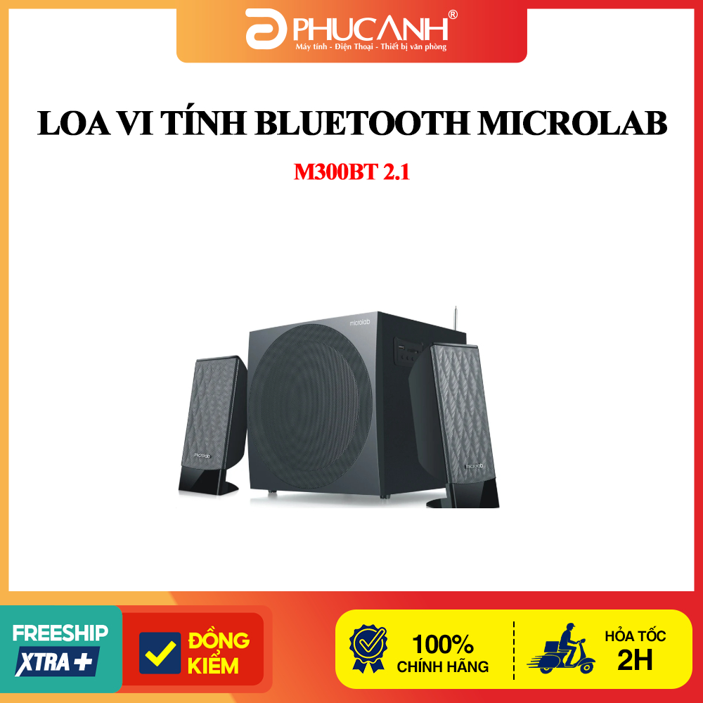Loa vi tính bluetooth Microlab M300BT 2.1