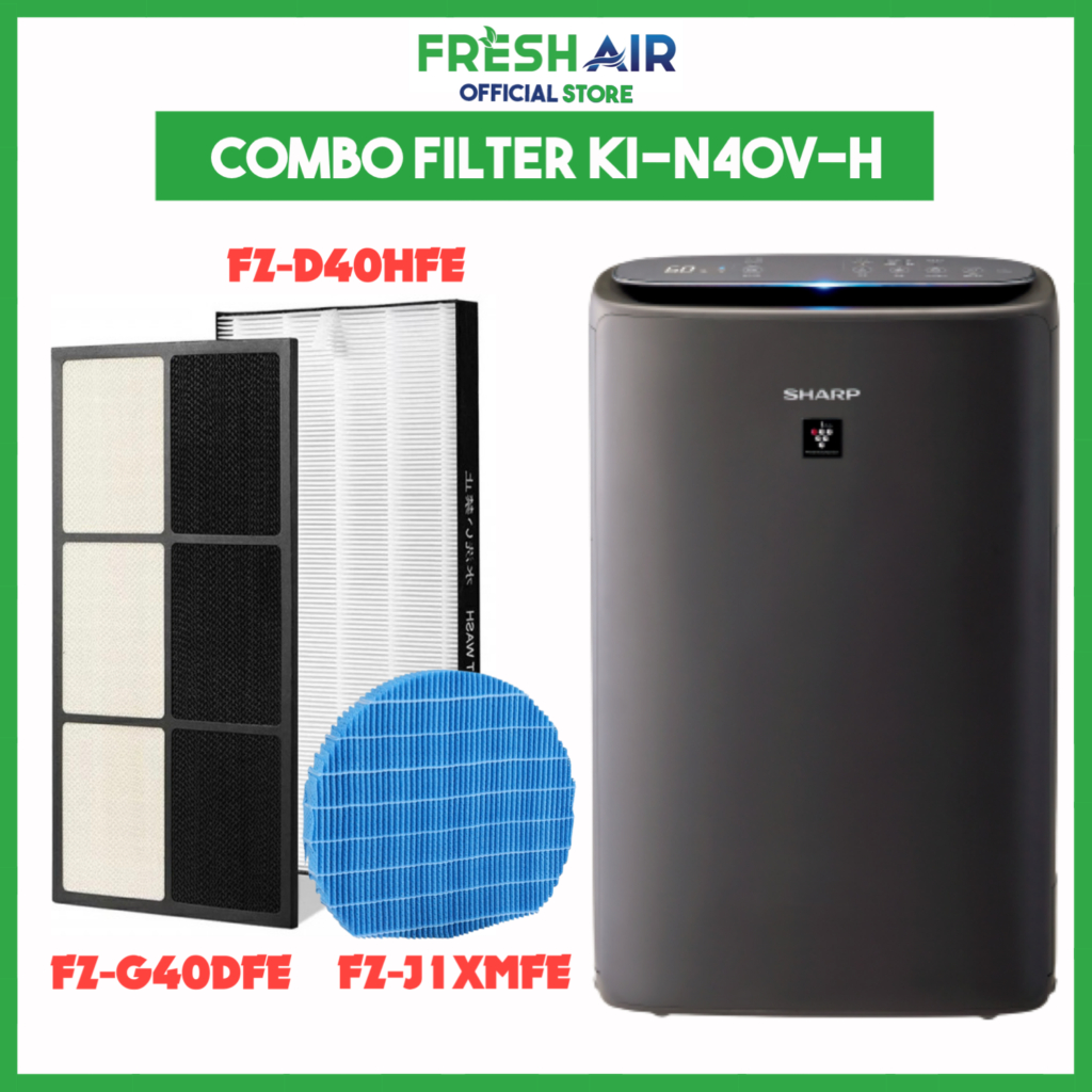 Bộ 03 màng lọc Fresh Air cho Sharp KI-N40V-H