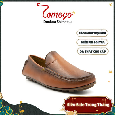SIÊU SALE 8.8-Giày Lười Nam Đế Khắc Rãnh Giảm Chấn Tomoyo TMN60103