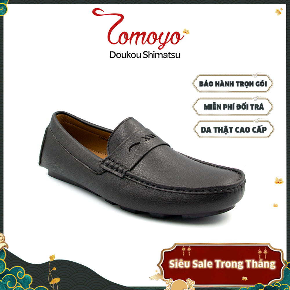 [SIÊU SALE THÁNG 4]-Giày Lười Nam Da MicroFiber Tomoyo TMN05501