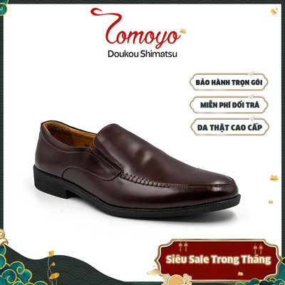 SIÊU SALE 8.8-Giày Tây Nam Không Dây Tomoyo TMN03602