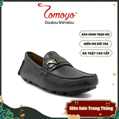 SIÊU SALE 8.8-Giày Lười Nam Tomoyo Da Nappa Cao Cấp TMN22801