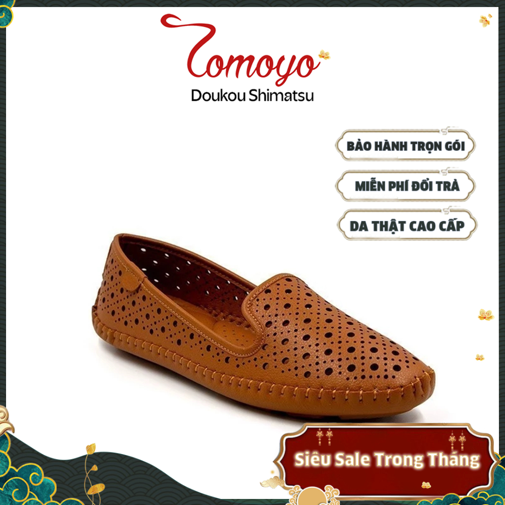 [SIÊU SALE THÁNG 4]-Giày Nữ Búp Bê TOMOYO Da MicroFiber TMW21402