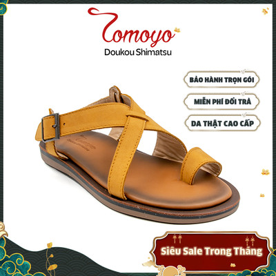 SIÊU SALE 8.8-Dép Sandal Nam Da Bò Cao Cấp Tomoyo TMS10203