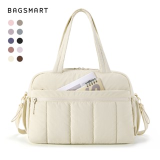 [Giao hàng nhanh] BAGSMART Túi du lịch phồng túi tập gym chống nước túi xách tay nhẹ cho chuyến đi cuối tuần với ngăn đự