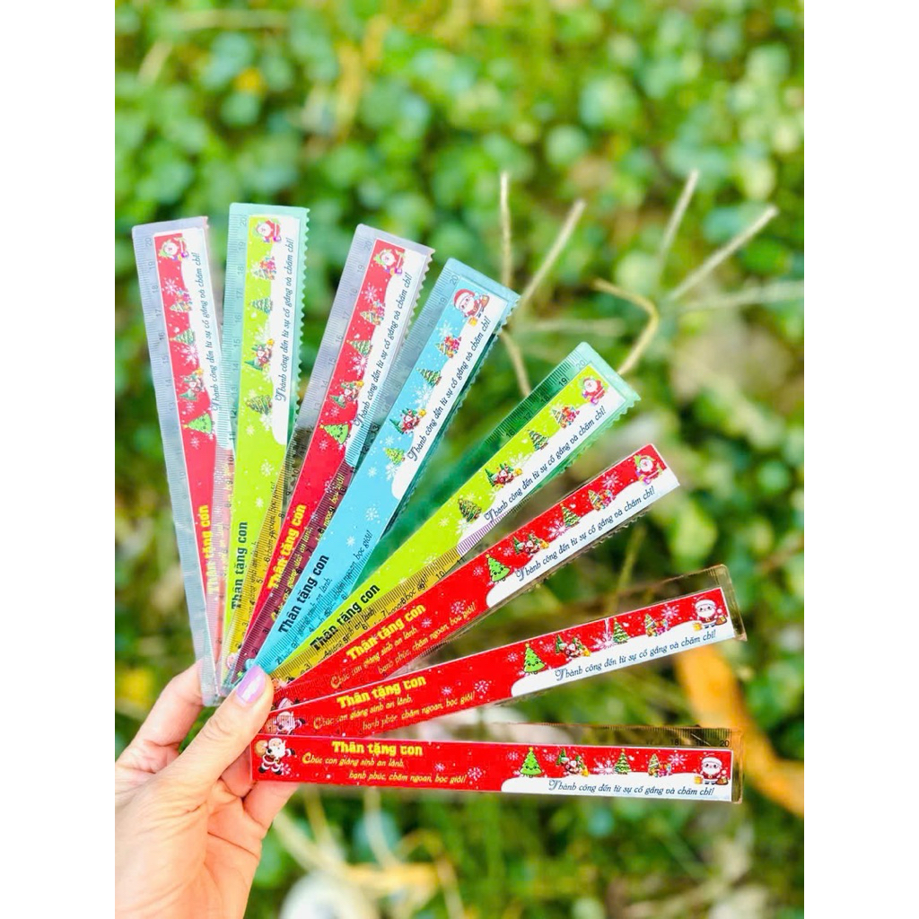 10 Thước noel in tên theo yc( chat shop)