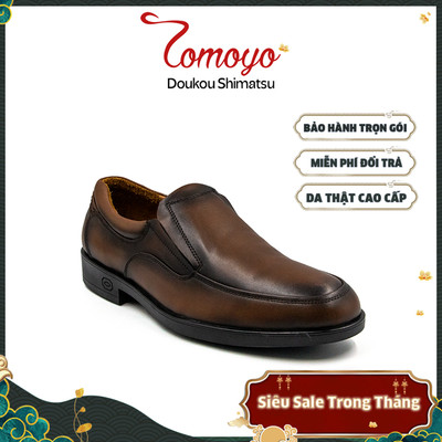 SIÊU SALE 8.8-Giày Tây Nam Không Dây TOMOYO Penny Loafer TMN23802