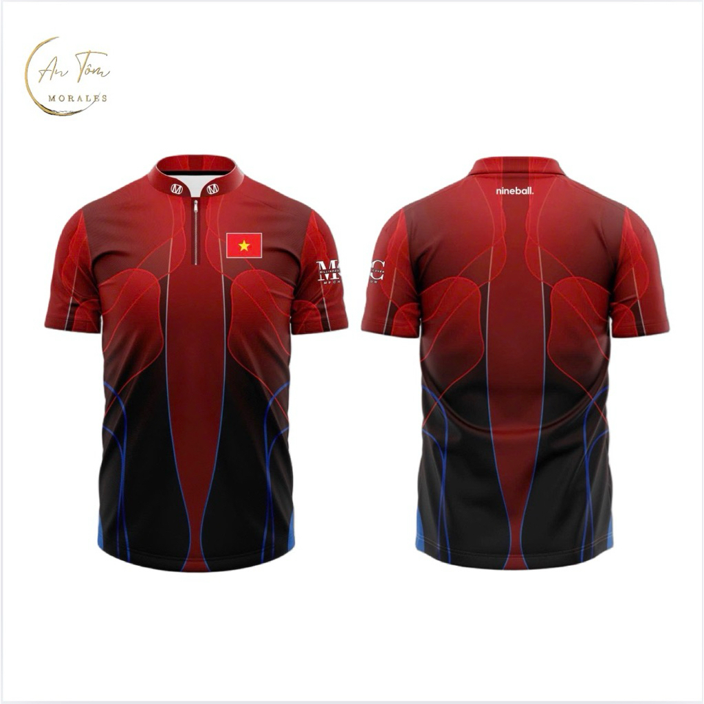 Áo đấu Billiards dành cho cơ thủ Nam và Nữ