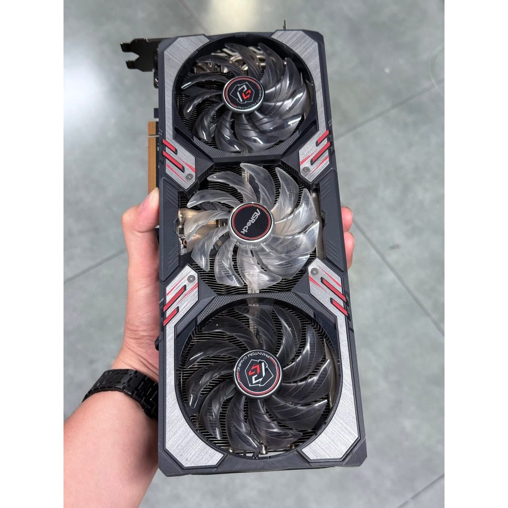 CARD MÀN HÌNH ASROCK PHANTOM RX 6700XT LED SIÊU ĐẸP