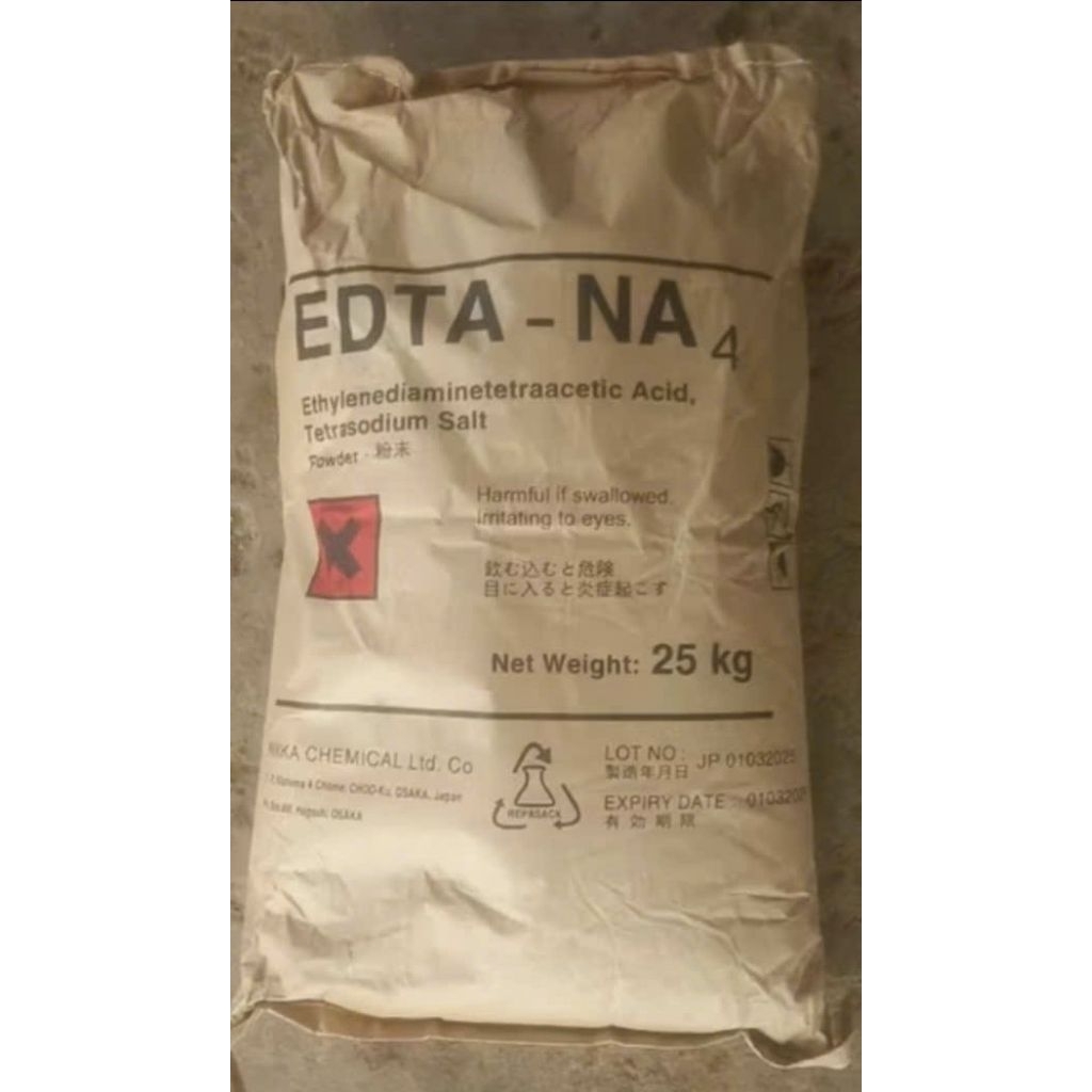 edta khử phèn kim loại nặng 25kg