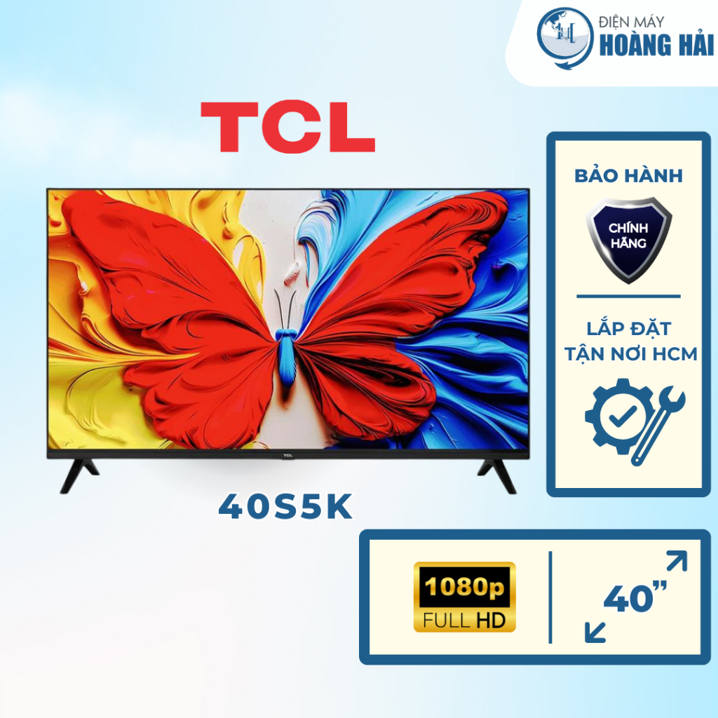 40S5K | 43S5K | Google Tivi QLED TCL AI FHD 40 inch 40S5K | 43inch 43S5K - Hàng chính hãng