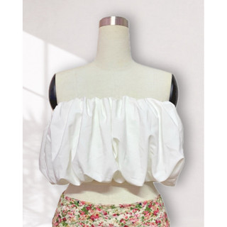 Áo ống croptop bí phồng