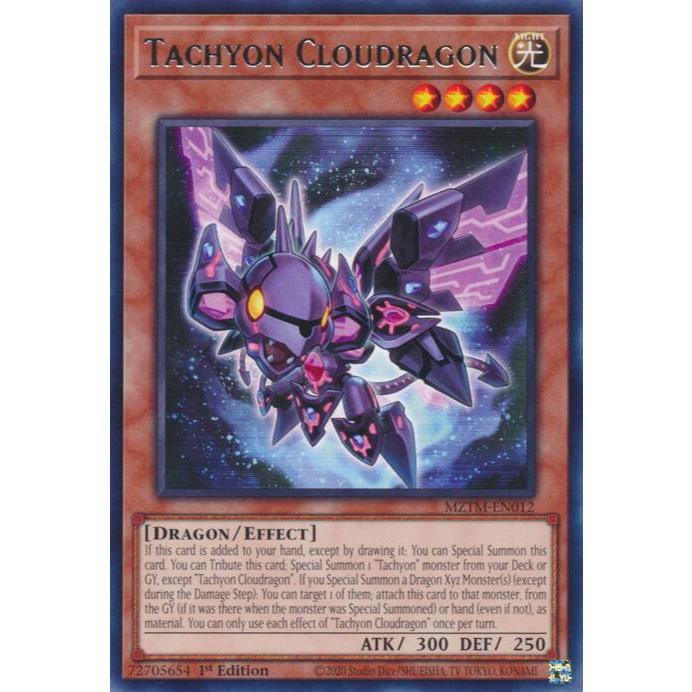 Tachyon Cloudragon - Rare TCG - MZTM-EN012