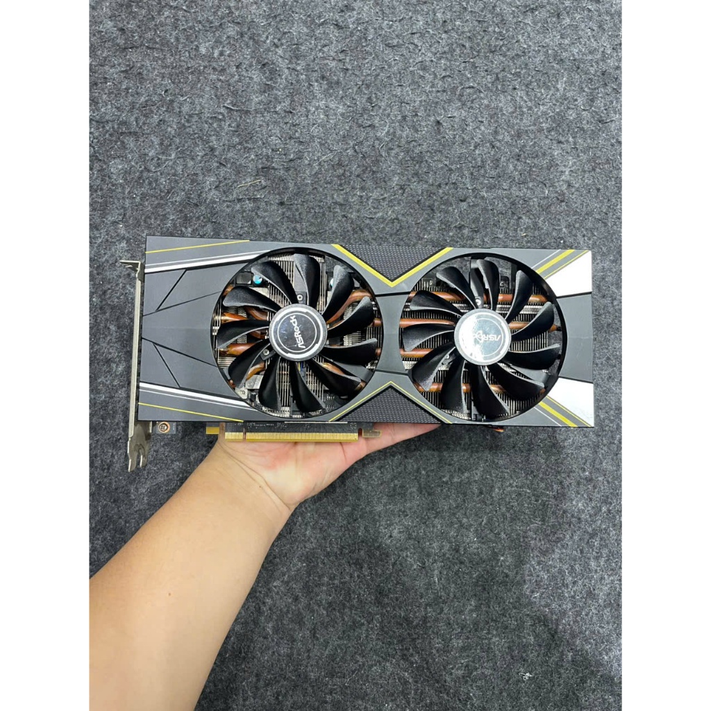 CARD MÀN HÌNH ASROCK RX 5700XT 8GB ĐẸP ZIN