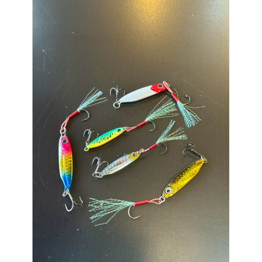 Mồi Jig mini câu cá. jig 7g, jig 10g