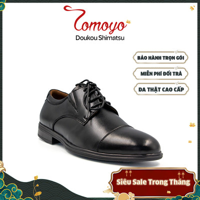 SIÊU SALE 8.8-Giày Tây Nam Công Sở Oxford Tomoyo Da Bò Nhập Khẩu Cao Cấp TMN22501