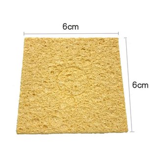 Bọt biển chùi mỏ hàn 6x6 cm (Loại Xịn )