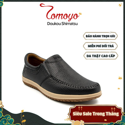 SIÊU SALE 8.8-Giày Lười Nam Da Nubuck Tomoyo TMN22601