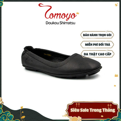 SIÊU SALE 8.8- Giày Búp Bê Nữ Da Microfiber Đế Âm TMW20401