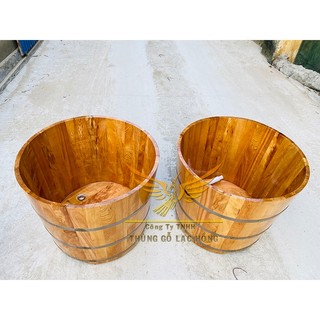 Bồn Tắm Thuốc Gỗ Pơ Mu