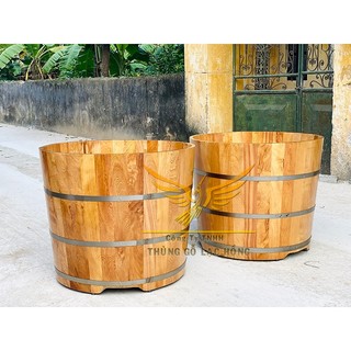Bồn Tắm Thuốc Gỗ Pơ Mu