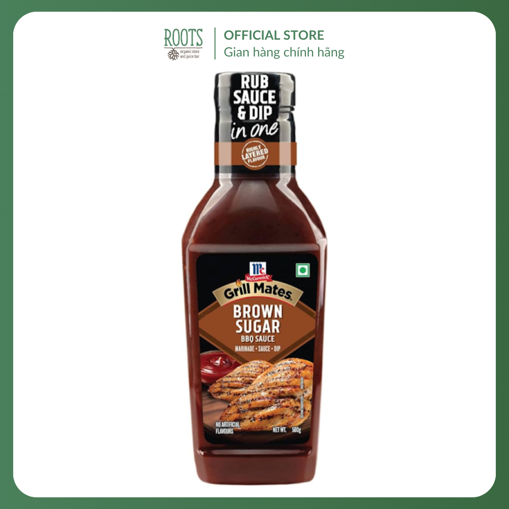 (Ship hỏa tốc) MCCORMICK - Sốt BBQ Đường Nâu, Grill Mates, Brown Sugar BBQ Sauce (500g)