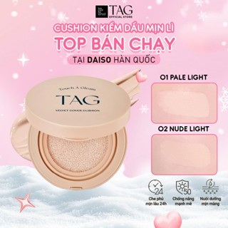   TAG Việt Nam  Phấn Nước Kiềm Dầu Mịn Lì Chống Nắng SPF 50+ PA+++ TAG Velvet Cover 15g 