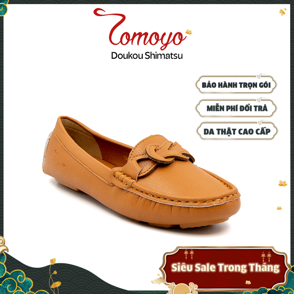 SIÊU SALE THÁNG 6-Giày Tomoyo Búp Bê Nữ Da MicroFiber Siêu Nhẹ Quai Ngang TMW31702
