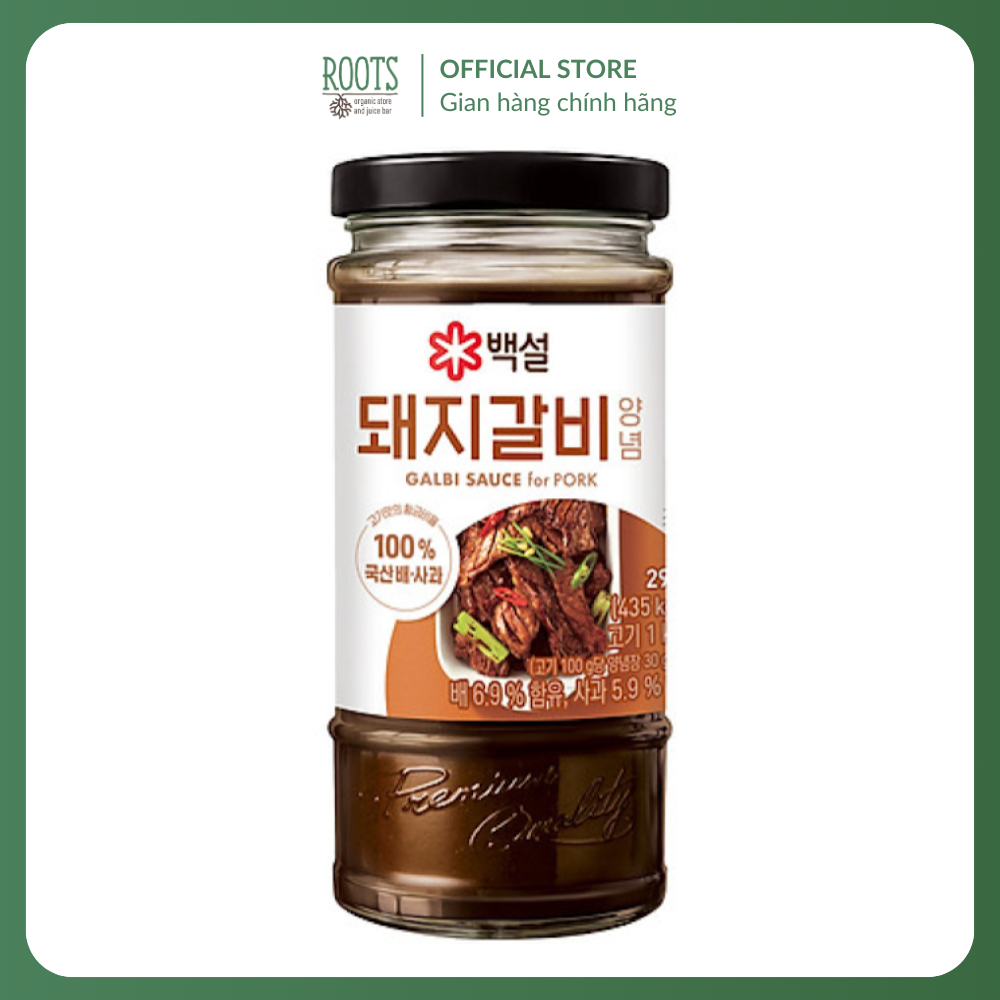 (Ship hỏa tốc) BEKSUL - Sốt Ướp Sườn Heo, Korean BBQ Marinade, Galbi Sauce for Pork (290g)
