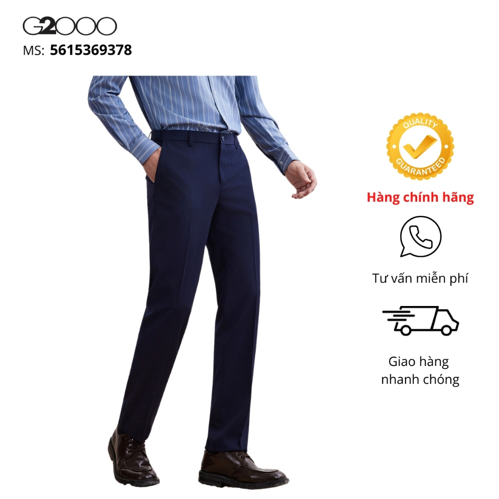 Quần Dài Nam G2000 (5615369378) Màu Xanh