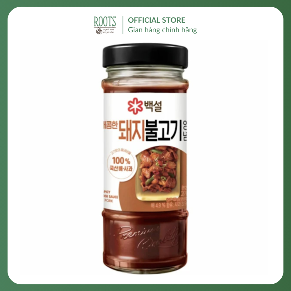 (Ship hỏa tốc) BEKSUL - Sốt Ướp Thịt Heo Cay, Korean BBQ Marinade, Spicy Bulgogi Sauce for Pork (290