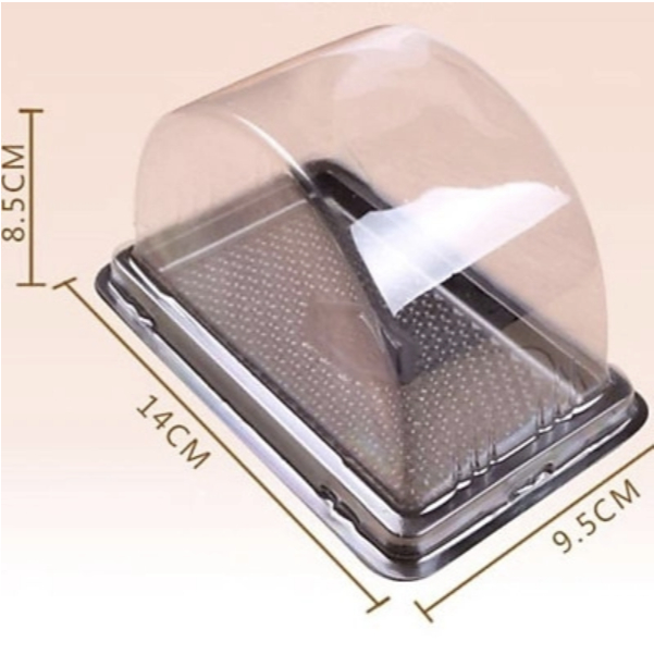 10 Hộp nhựa bánh cuộn, đựng lát bông lan cuộn B30