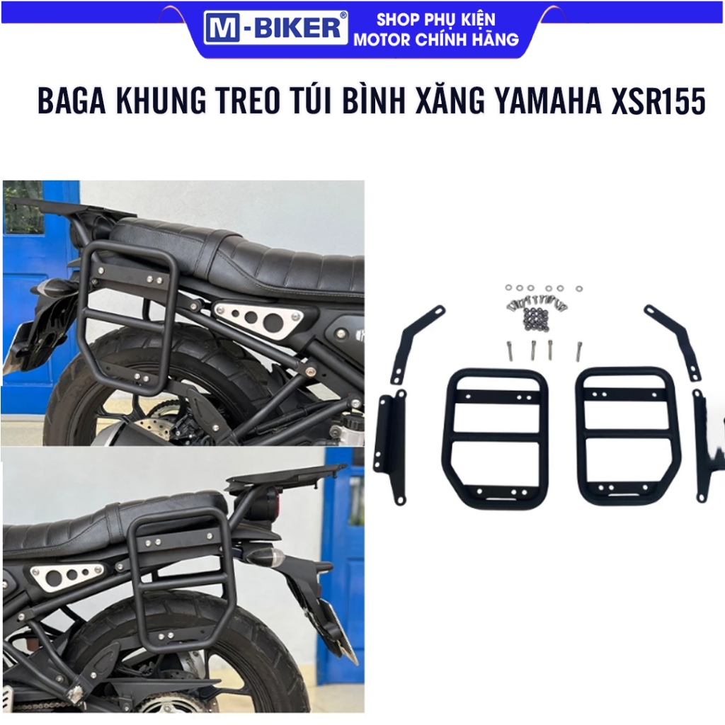 Baga Khung Túi Bình Xăng XSR155 Khung Túi Bình Xăng XSR155 Chuẩn Form, Lắp Nhanh