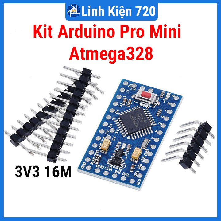 Kit Arduino Pro Mini Atmega328 3V3 16M