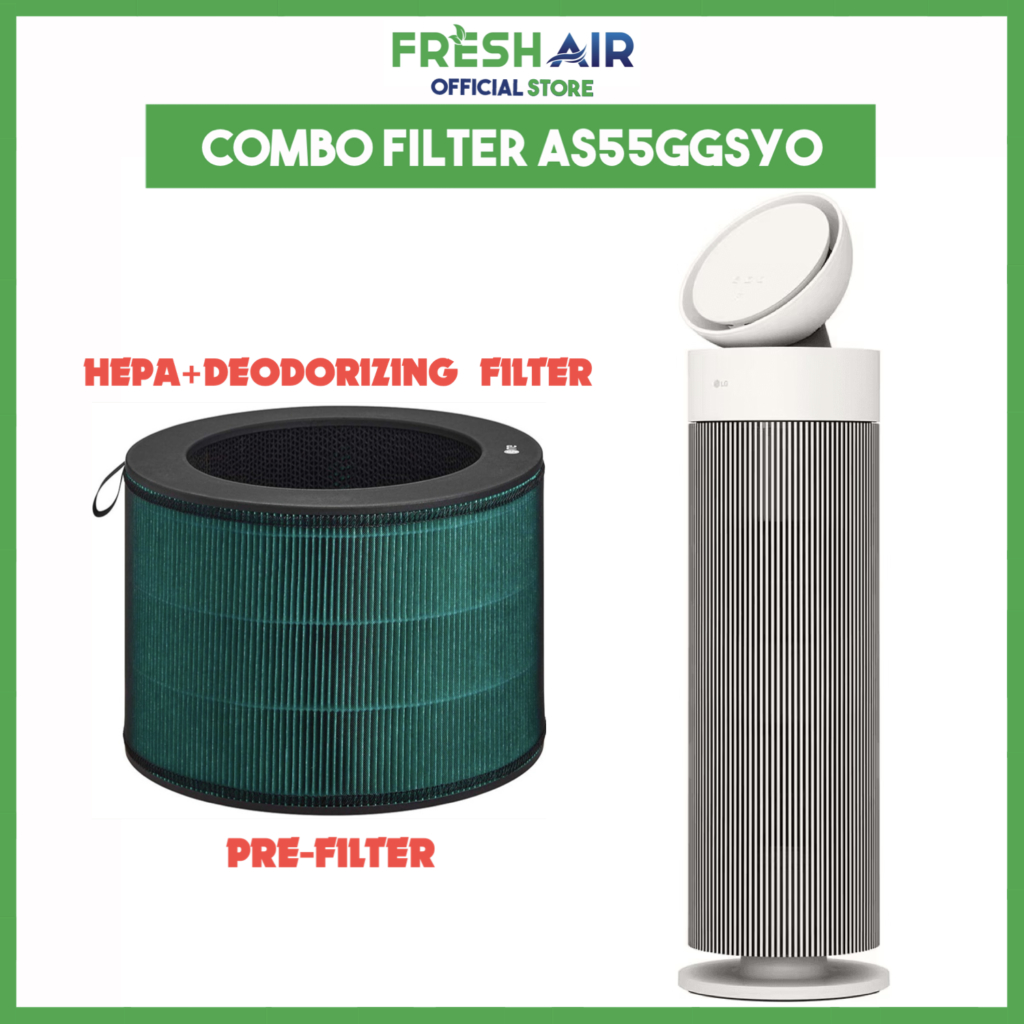 Bộ màng lọc Fresh Air cho LG AS55GGSY0