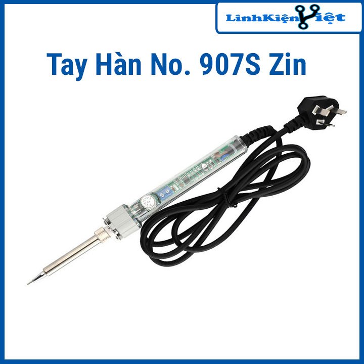 Tay Hàn No. 907S Zin Phiên Bản 907 Cao Cấp Có Điều Chỉnh Nhiệt Độ (BH 03 Tháng)