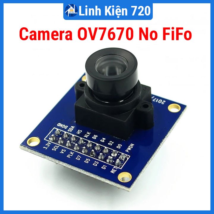 Camera OV7670 No FiFo trích xuất khung hình thông minh