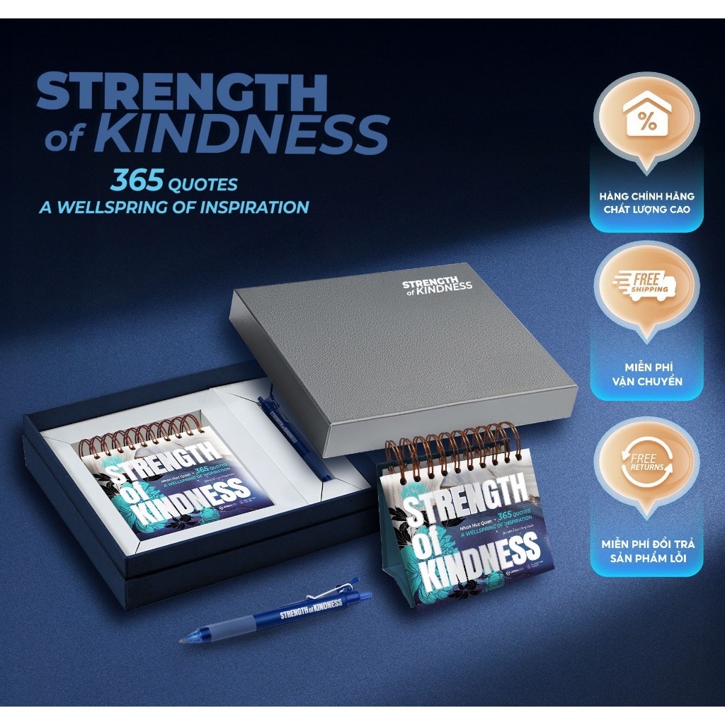 Lịch 365 Ngày - Strength of Kindness -  365 Quotes: A Wellspring Of Inspiration
