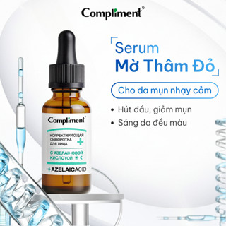  Serum Compliment Azelaic Acid Mờ Thâm Mụn Làm Dịu Mẫn Đỏ & Kiềm Soát Dầu Cho Da Nhạy Cảm 27ml 