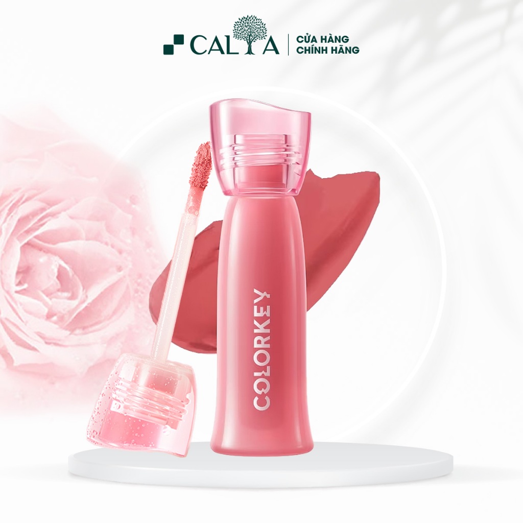 Son Colorkey Watery Tint Siêu Mịn Môi, Chống Thấm Nước, Lâu Trôi, Không Dính Cốc 1.8g