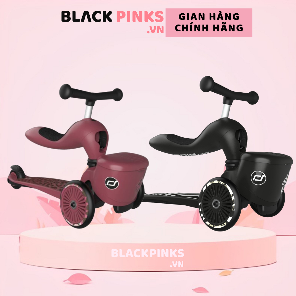 Xe scooter trẻ em Scoot and Ride Highwaykick 1 Lifestyle Wildcat/Zebra