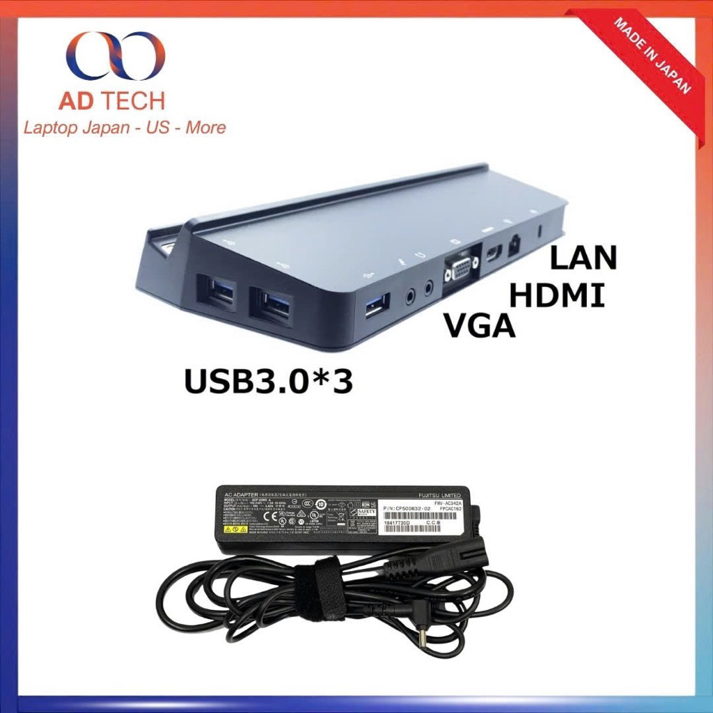 Dock mở rộng cổng kết nối fujitsu Q507/Q616/Q665/Q736/Q775/Q737
