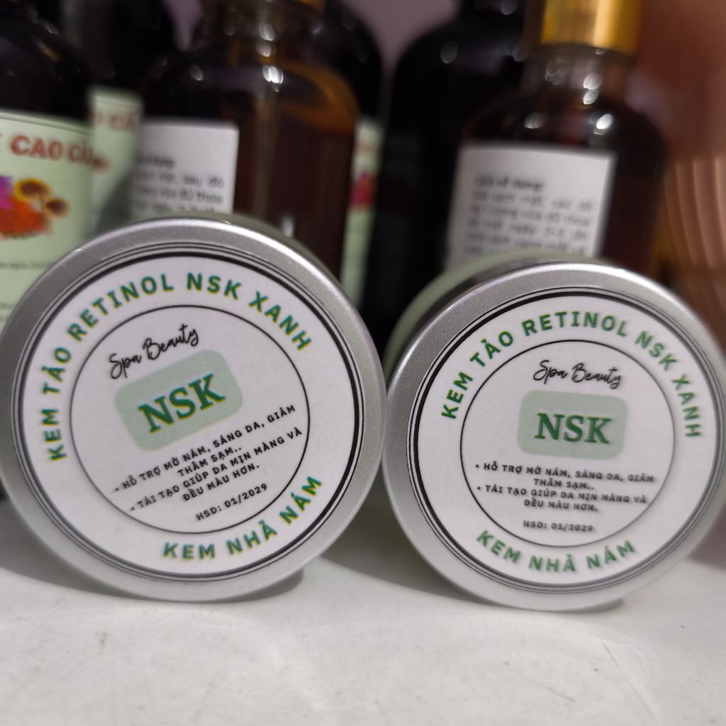 Kem NSK xanh giải pháp cho làn da thâm nám