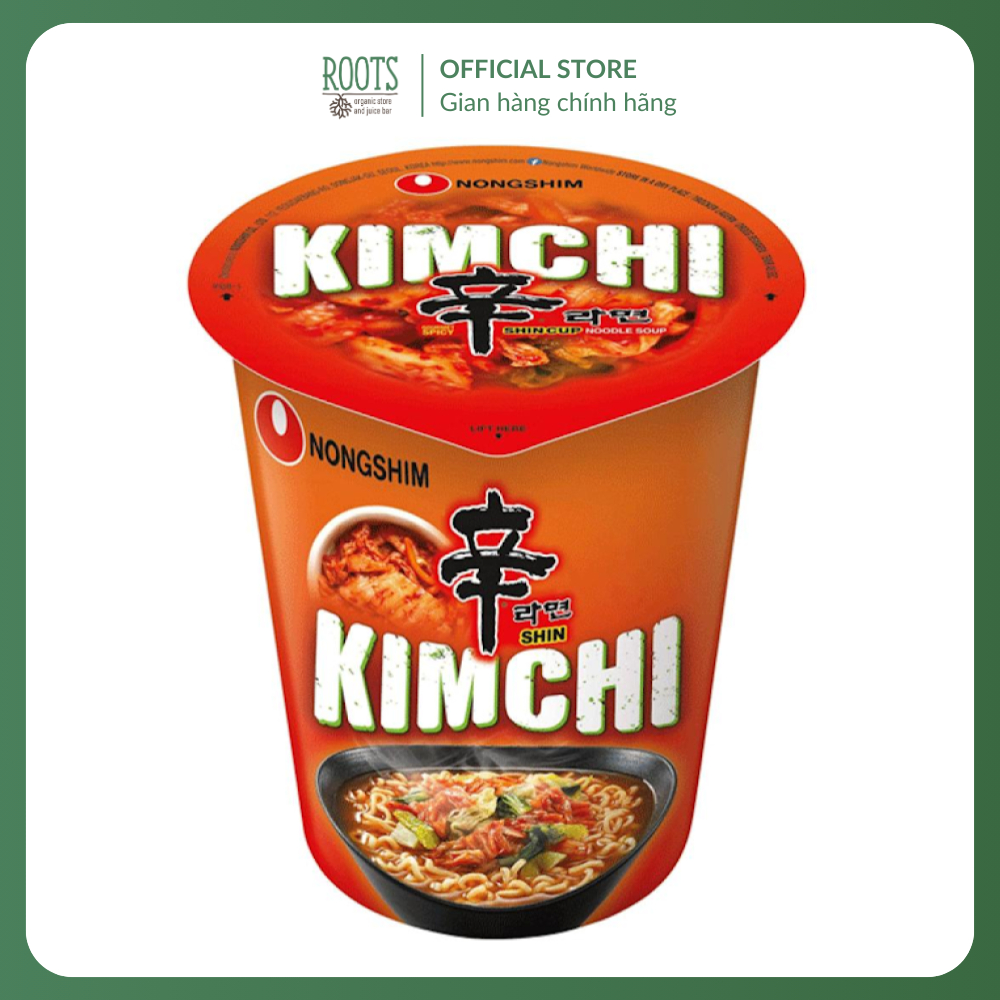 (Ship hỏa tốc) NONGSHIM - Mì Ly Kim Chi, Shin, Korean Instant Noodles, Kimchi (75g)